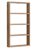 Scandinavia Concept Wandmeubel "Quatro" lichtbruin - (B)43,2 x (H)80 x (D)9 cm