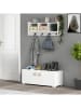 Scandinavia Concept Garderobe in Weiß - (B)75,5 x (H)35 x (T)22 cm