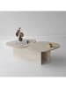 Scandinavia Concept Ława "Stones" w kolorze beżowym - 125 x 38 x 60 cm