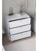 Scandinavia Concept Kommode ''Terra'' in Weiß - (B)75 x (H)77 x (T)42 cm