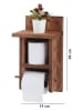 Scandinavia Concept Toiletrolhouder bruin - (B)35 x (H)19 x (D)8 cm