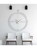 Scandinavia Concept Wanduhr in Weiß - (B)75 x (H)85 cm