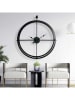 Scandinavia Concept Wanduhr in Schwarz - (B)75 x (H)85 cm