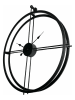 Scandinavia Concept Wandklok zwart - (B)75 x (H)85 cm