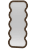 Scandinavia Concept Spiegel "Wave" in Braun - (B)70 x (H)170 cm