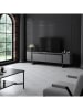 Scandinavia Concept TV-ladekast grijs/zwart - (B)180 x (H)50 x (D)30 cm