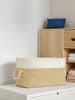 Scandinavia Concept Opbergmand beige/wit - (B)30 x (H)18 x (D)22 cm