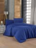 Elizabed Renforcé-Bettwäsche-Set in Dunkelblau