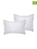 Elizabed 2-delige set: kussenhoezen wit