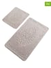 Elizabed 2-delige set: badmatten beige