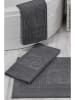 Elizabed 3-delige set: badmatten "Orma" antraciet