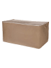 Elizabed Aufbewahrungstasche in Hellbraun - (B)70 x (H)50 x (T)50 cm