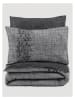 Elizabed Komplet pościeli renforcé w kolorze szarym