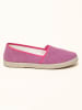 kitz-pichler Espadrilles "Camping Linen uni V" paars