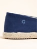 kitz-pichler Espadryle "Camping Linen" w kolorze niebieskim