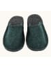 kitz-pichler Wollen pantoffels "Hubi" groen