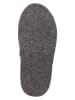 kitz-pichler Pantoffels "Hubi" zwart/grijs