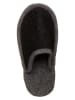 kitz-pichler Hausschuhe "Hubi" in Schwarz/ Grau