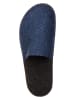 kitz-pichler Pantoffels "Happy" donkerblauw/zwart