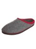 kitz-pichler Pantoffels "Bio-Fit" grijs/rood