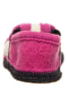 kitz-pichler Hausschuhe "Bobby - Schmetterling" in Pink/ Weiß