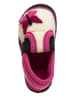 kitz-pichler Pantoffels "Bobby - Vlinder" roze/wit