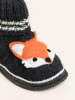 kitz-pichler Hausschuhe "Fuchs" in Schwarz