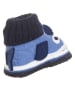 kitz-pichler Viltpantoffel "Squalo" blauw/wit