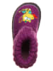 kitz-pichler Hüttenschuhe "Drache" in Pflaume