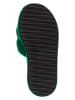 kitz-pichler Pantoffels "Fluffy" groen