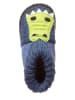 kitz-pichler Pantoffels "Krokodil" blauw/lichtgroen