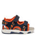 Geox Sandalen "Multy" in Dunkelblau/ Orange
