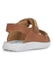 Geox Leren sandalen "Lightfloppy" lichtbruin