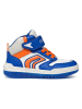 Geox Sneakers "Buzzerlight" blauw/oranje