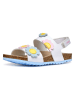 Geox Sandalen "Adriel" wit/meerkleurig