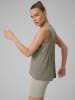 4F Top sportowy w kolorze khaki