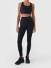4F Legginsy sportowe w kolorze czarnym