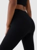 4F Legginsy sportowe w kolorze czarnym