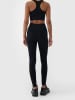 4F Legginsy sportowe w kolorze czarnym