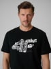 4F Shirt in Schwarz