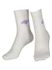 4F 2er-Set: Socken in Lila/ Weiß