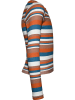 Blue Effect Longsleeve oranje/blauw/wit