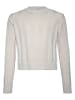 Blue Effect Pullover in Creme