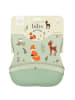 a little lovely company 2er-Set: Lätzchen "Forest Friends" in Grün - (L)27 x (B)22,5 cm