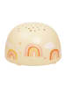 a little lovely company Projector "Rainbows" geel - (B)14 x (H)9 cm
