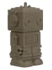 a little lovely company Spardose "Robot" in Grau - (H)15 cm
