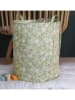 a little lovely company Kosz "Blossoms" w kolorze zielonym - wys. 50 x Ø 40 cm