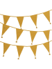 a little lovely company Girlanda w kolorze musztardowym - dł. 400 cm