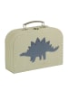a little lovely company Kuferki (2 szt.) "Dinosaurs" w kolorze khaki