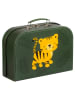 a little lovely company 2-delige set: opbergkoffers "Jungle Tiger" groen